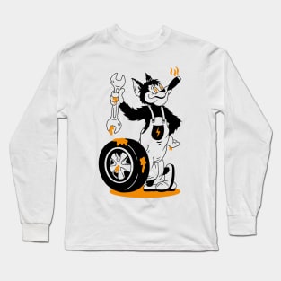 Bunny Motorcycle Long Sleeve T-Shirt